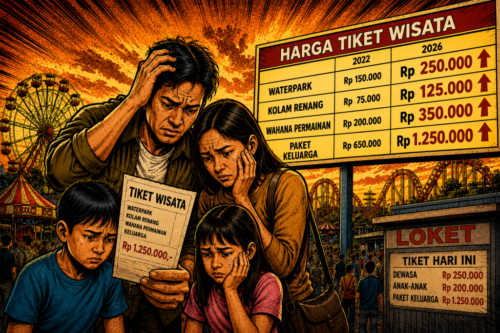 Harga Tiket Wisata Naik Terus, Liburan Murah Mulai Jadi Mimpi?