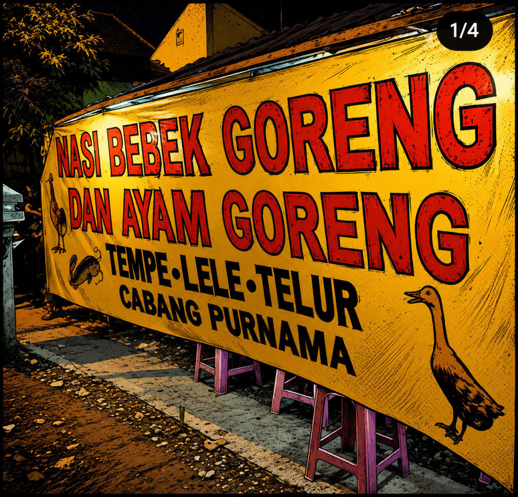 Aneh, Benarkah Bebek Purnama Asli Surabaya Tidak Pernah Buka Cabang?