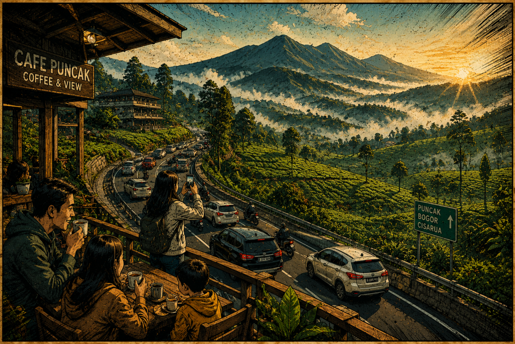 Kenapa Warga Jakarta dan Sekitarnya Selalu Kabur ke Puncak?