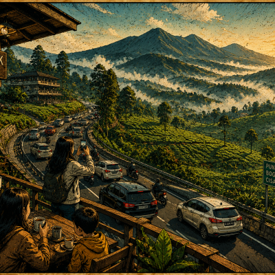 Kenapa Warga Jakarta dan Sekitarnya Selalu Kabur ke Puncak?