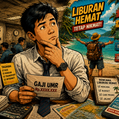 Liburan Ala Gaji UMR Jadi Tren, Kreativitas Jadi Kunci Menikmati Wisata