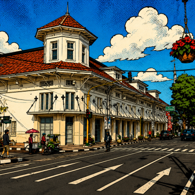 Jalan Asia Afrika Bandung Selalu Masuk Itinerary Wisatawan, Ini Alasan yang Membuatnya Tak Pernah Sepi